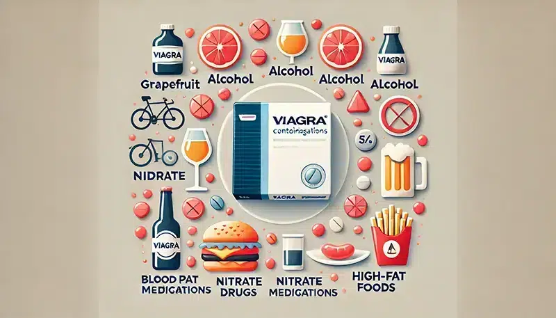 威而鋼不能跟什麼一起吃？