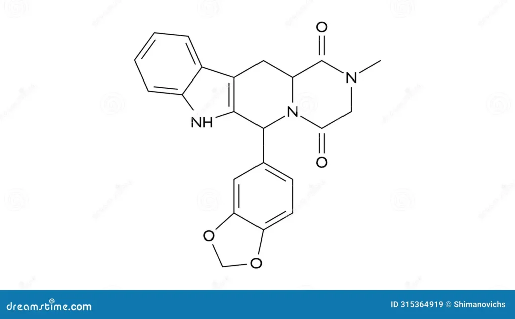 他達拉非分子式（Tadalafil）